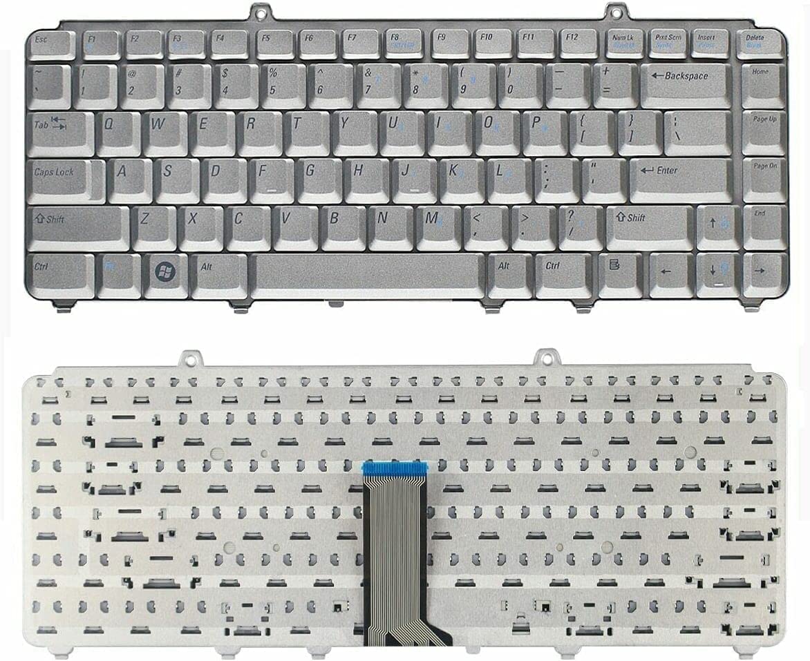 WISTAR Laptop Keyboard Compatible for Dell Inspiron 1525 Vostro 1500 500 XPS M1330 XPS M1530, P/N: NSK-D9001 NK750 0NK750