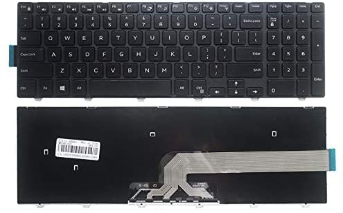 WISTAR Keyboard Replacement for Dell Inspiron 15 3000 Series 3541 3542 3543 3553 3558 3559,15 5000 Series 5542 5543 5547 5548 5552 5557 5558 5559, 17 5000 Series 5748 5749 5755 5758 5759 Laptop