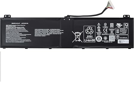 ISTAR AP21A7T AP21A8T Laptop Battery for Acer Nitro 5 AN517-55 Helios 300 PH317-56 PH315-55 PH317-56-78LY PH317-56-78SM PH315-55-72EA Nitro 5 AN517-55 Series AP21A5T KT0040G014