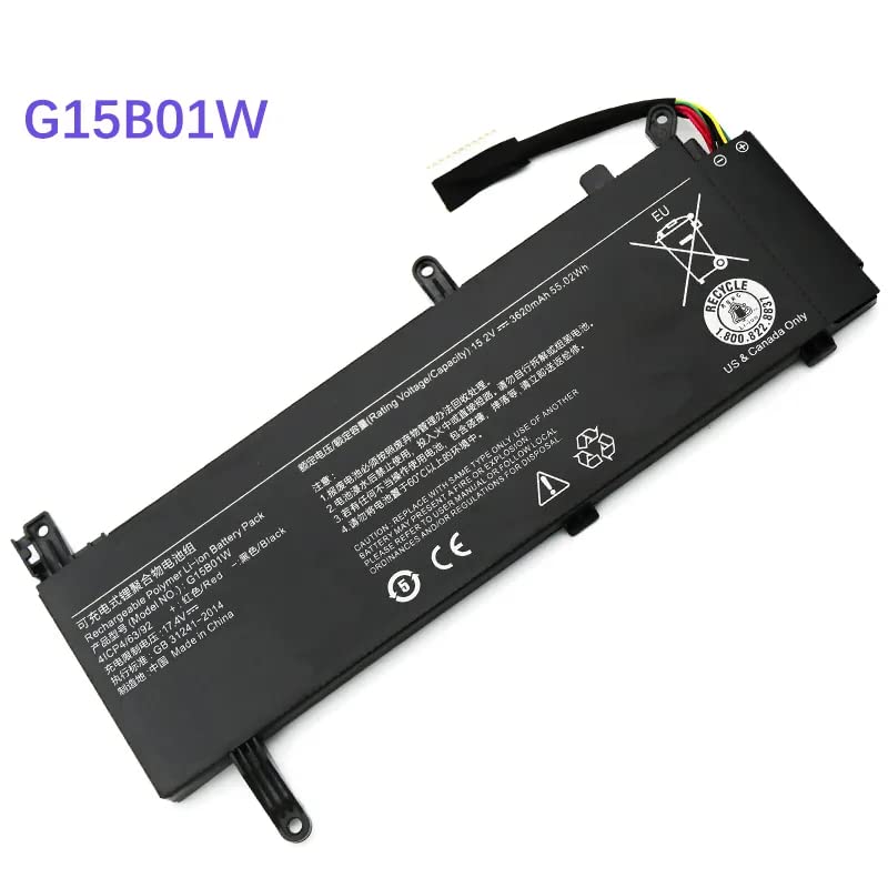 G15B01W Laptop Battery for Xiaomi Gaming Laptop 15.6 inch i5 7300HQ GTX1050 GTX1060 1050Ti/1060 171502-A1