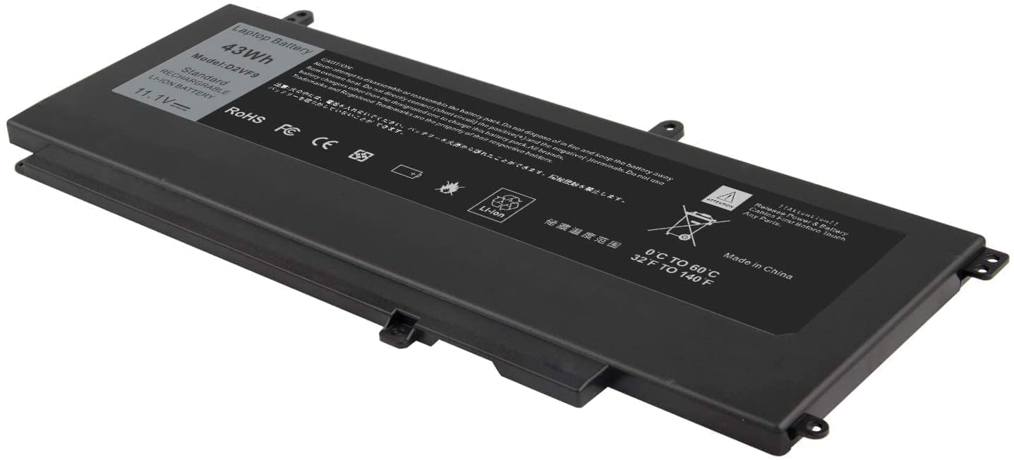 D2VF9 Battery Replacement for DELL Inspiron 15 7547 7548 0PXR51 PXR51 Battery