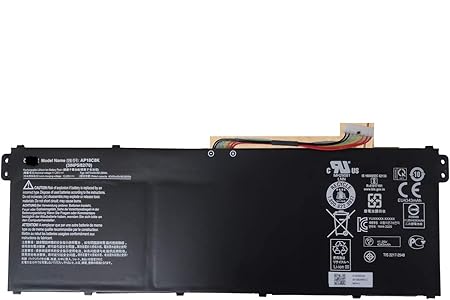 WISTAR AP18C8K Laptop Battery Compatible for Aspire 5 A514-52 Chromebook 314 C933 Swift 3 SF314-42 SF314-57 SF314-57G SF314-58 Series 3INP5/82/70 11.25V 50.29Wh 4471mAh 4-Cell