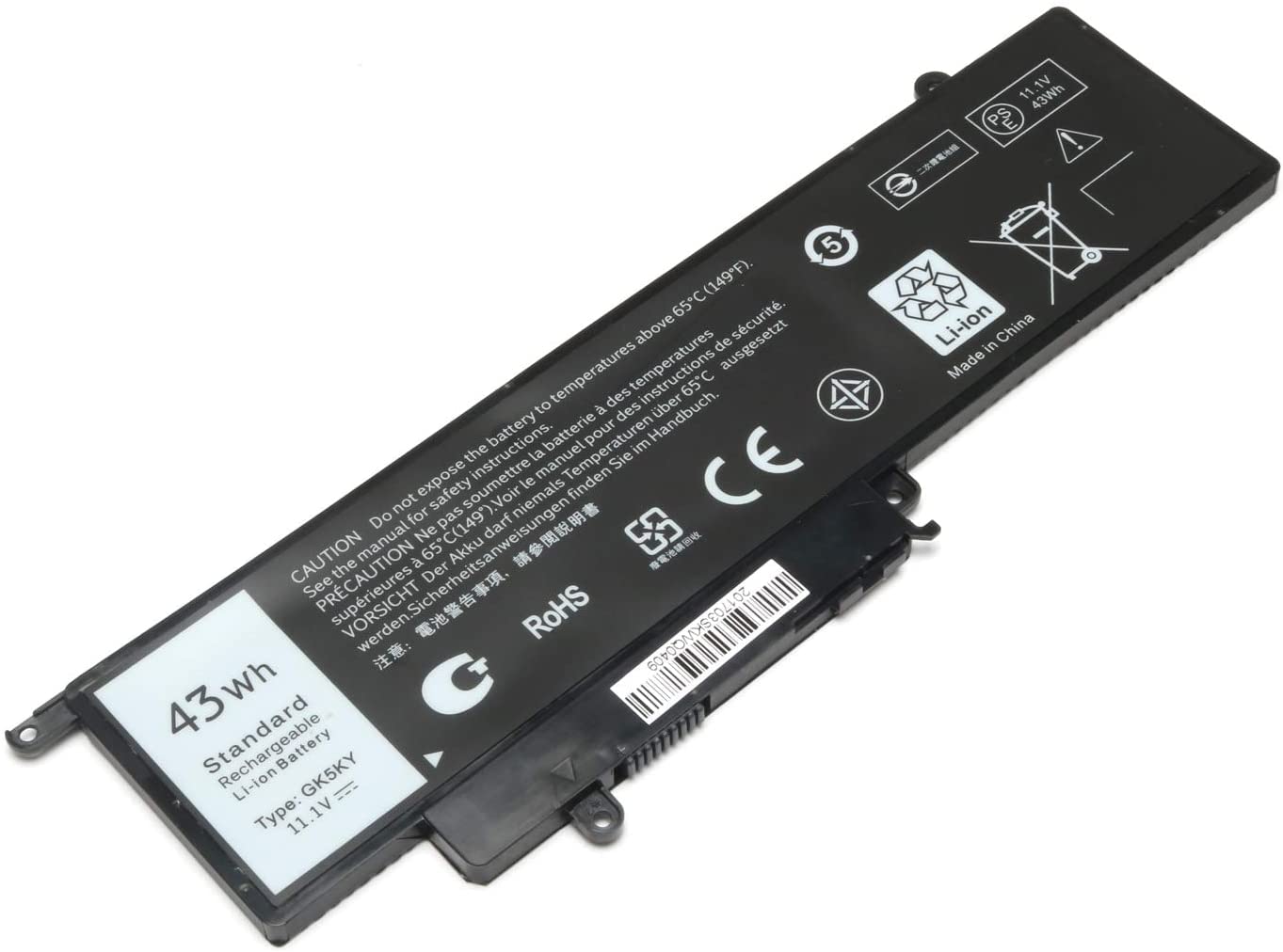 GK5KY Laptop Battery Replacement for Inspiron 11 3000 3147 3148 3152 13 7000 7353 7352 7347 7348 7359 7558 7568 Series; GK5KY 04K8YH 092NCT 92NCT 4K8YH P20T