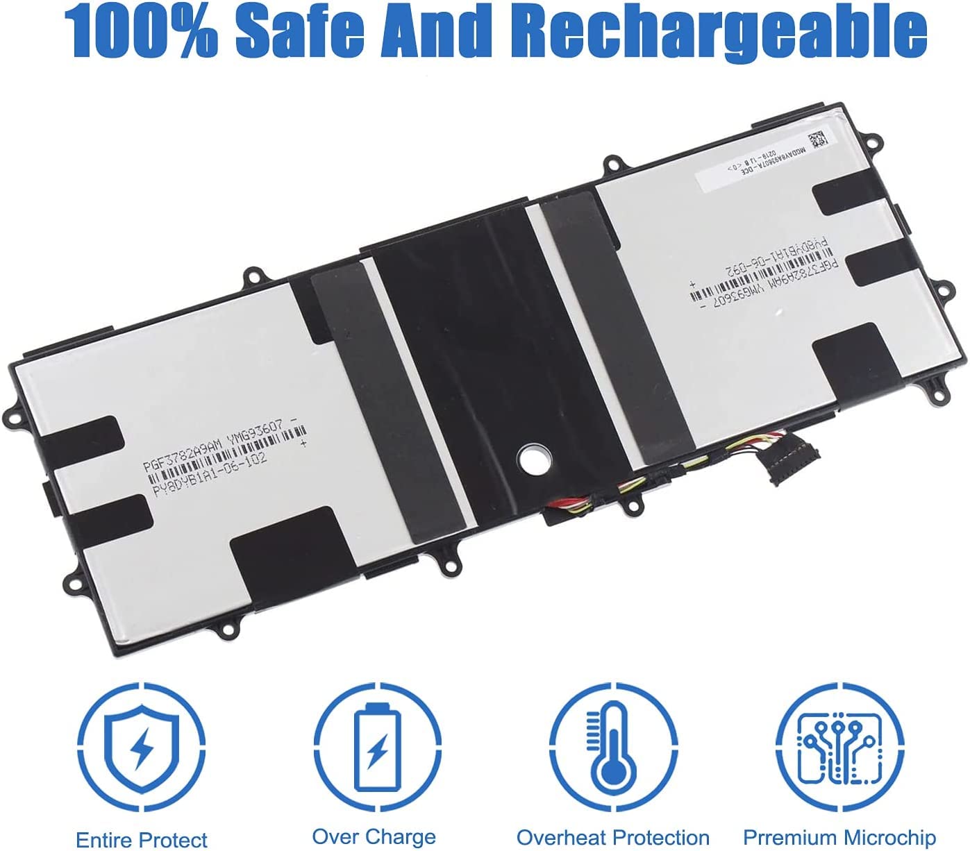 WISTAR AA-PBZN2TP Battery for Samsung Chromebook 303C XE303C12 Chromebook XE303C, XE500T, XE500C, XE503C Xe303c12 Xe303c12-a01us 905s3g 910s3g 915s3g Ba43-00355a Laptop