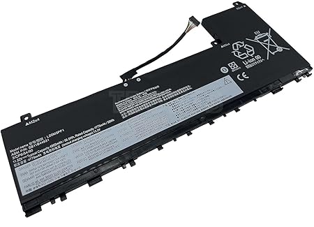 WISTAR L20M3PF1 Battery for Lenovo IdeaPad 5 Pro 14ARH7 14IAP7 14ACN6 14ITL6 SB11B44634 5B11B44625 L20D3PF0 SB11B44631 5B11B44633 L20C3PF1 SB11B44632 Series [11.52V 56.5Wh 4905mAh]