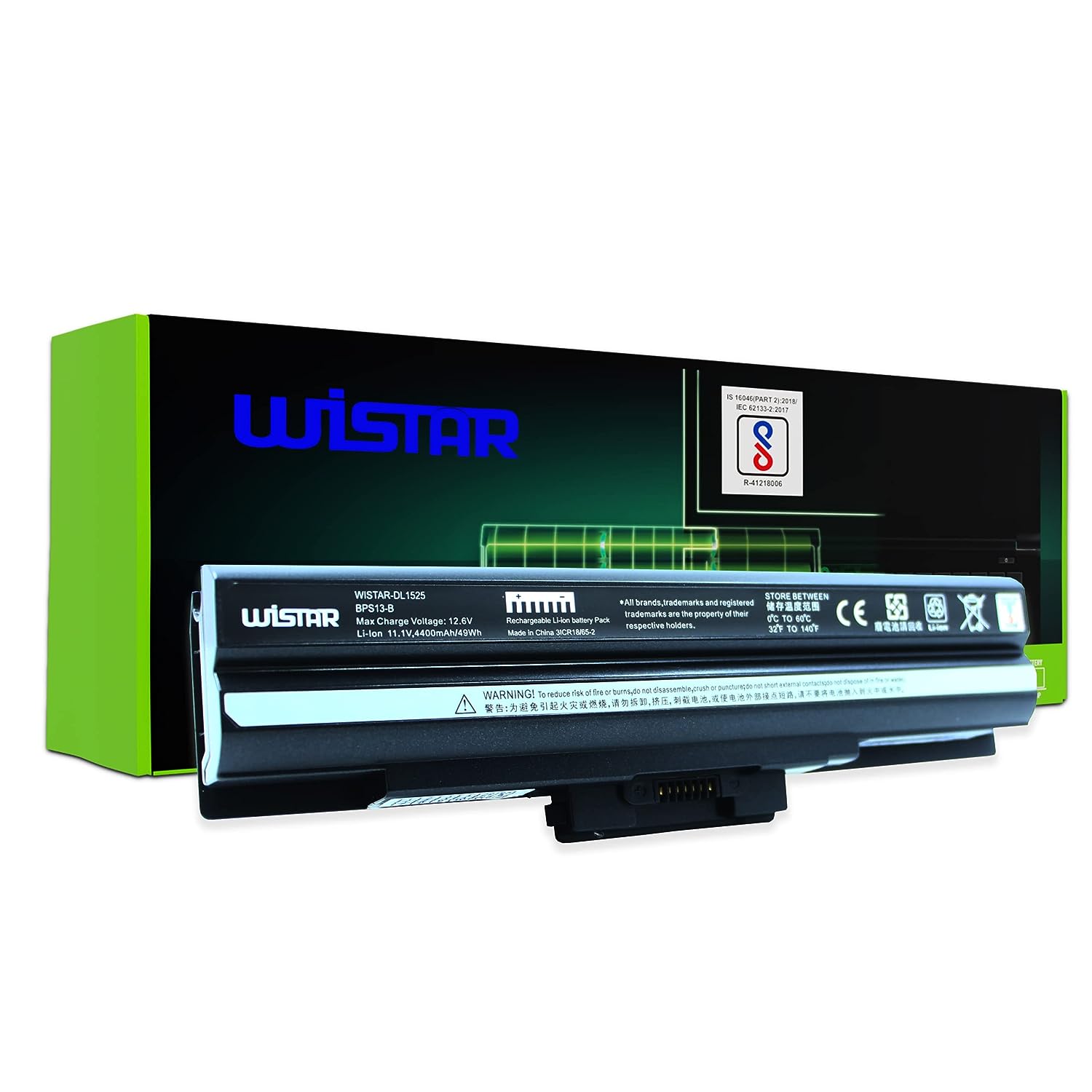 WISTAR VGP-BPS13 VGP-BPS21 Laptop Battery for Sony VAIO VPC-YB15AH/P,VPC-YB15AH/S,VPC-YB16KG/G,VPC-YB16KG/P
