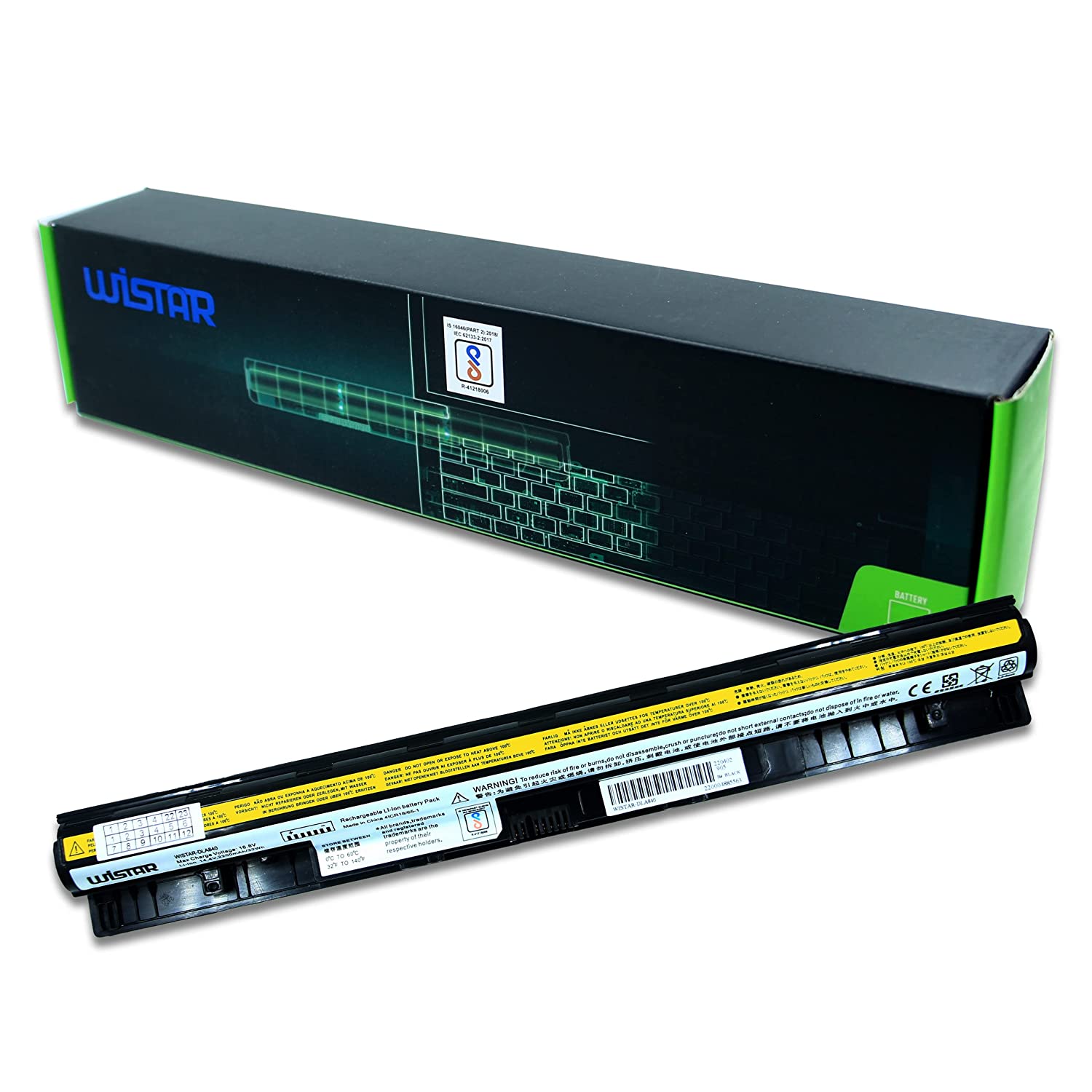 WISTAR Compatible Battery for Lenovo G50 Z50 Z40-70 Z50-70 Z40-75 G50-70 G50-70M G50-80 G50-30 G50-45 G400S G405S G410S G500S G510S S410P S510P Z710