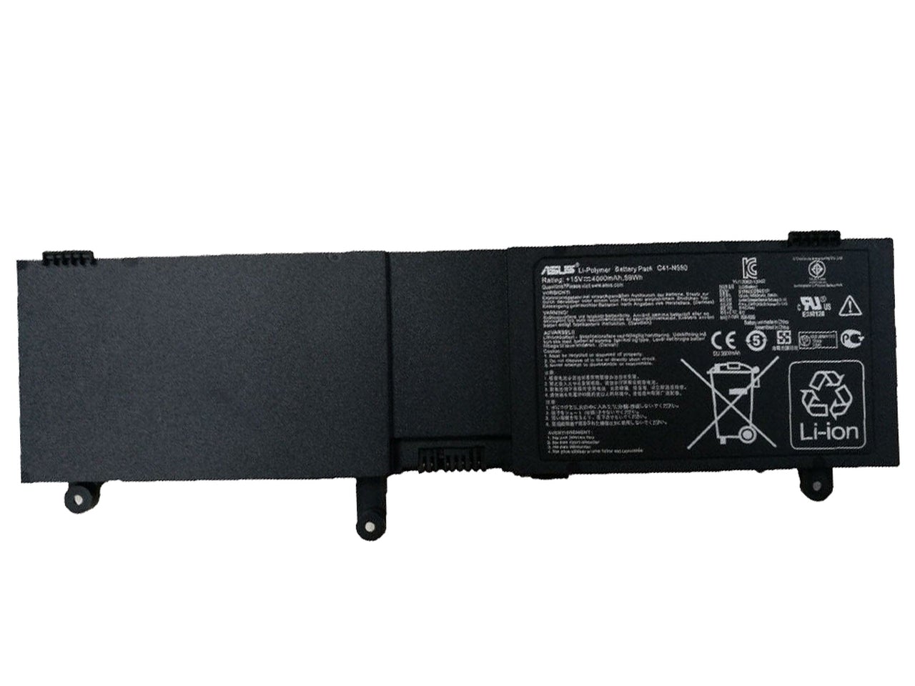Asus C41-N550 Battery for Asus G550J Series, N550J Series, Rog 550 Series, Rog G550JX