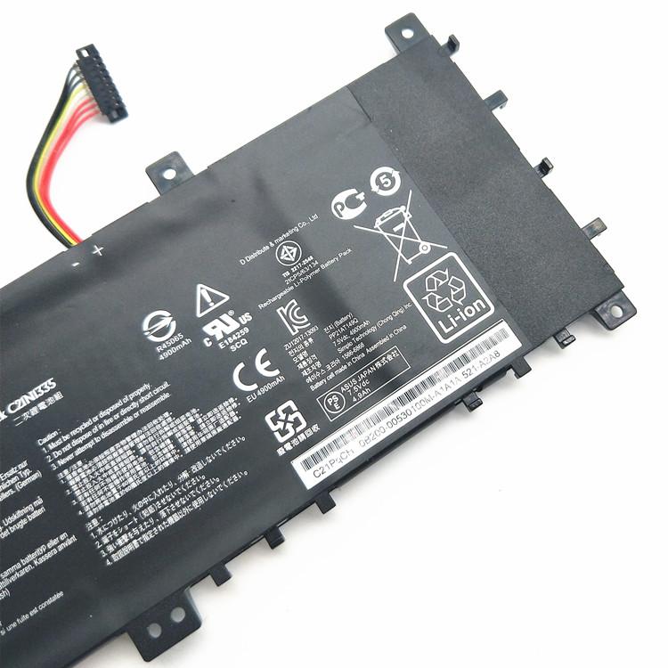 Asus C21N1335 7.5V 38Wh Battery for Asus VivoBook S451LN, S451LB, S451,S451LA Series